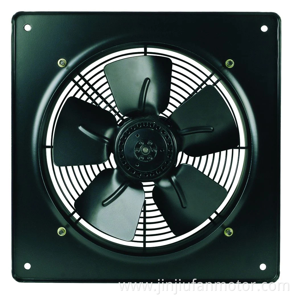 Single Phase Suqare Frame Sucking Axial Fan